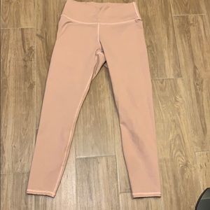 Fabletics blush colored leggings